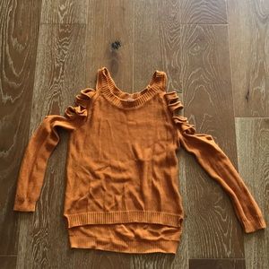 Copper colored sweater